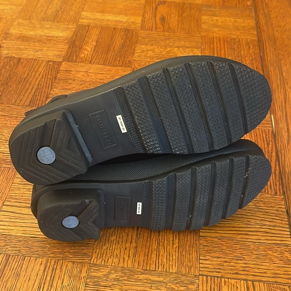 HUNTER WOMENS ORIGINALAL CHELSEA BOOT NAVY SIZE 9 - Picture 8 of 8